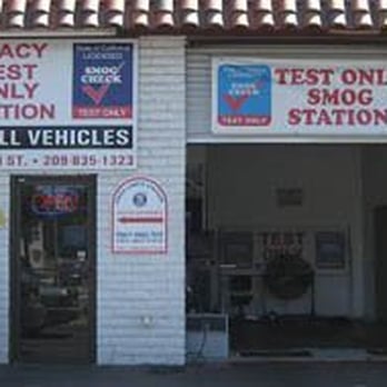 Tracy Test Only - Smog Check Stations Near Me - Tracy, California
