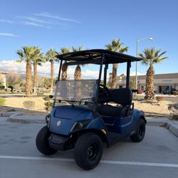 Golf Cars of The Desert - Blue - Yamaha Drive 2 - 2 seater