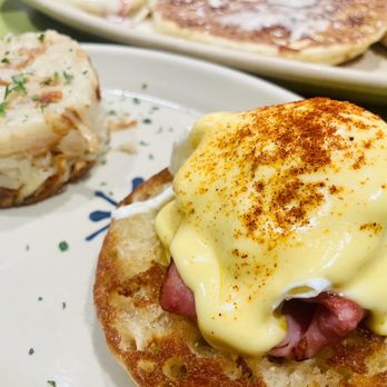 Snooze, an A.M. Eatery - Ham Benedict III - Breakfast & Brunch Near Me - Centennial, Colorado Snooze, an A.M. Eatery - Ham Benedict III - Breakfast & Brunch Near Me - Centennial, Colorado