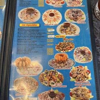 Mariscos Negro Durazo de Culiacán Sinaloa - Menu - Seafood Near Me - Tijuana, BCN Mariscos Negro Durazo de Culiacán Sinaloa - Menu - Seafood Near Me - Tijuana, BCN