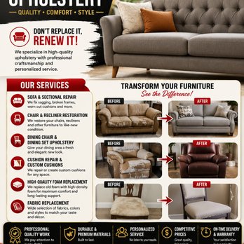 Mario Upholstery - Furniture Repair Near Me - Dayton, Ohio Mario Upholstery - Furniture Repair Near Me - Dayton, Ohio