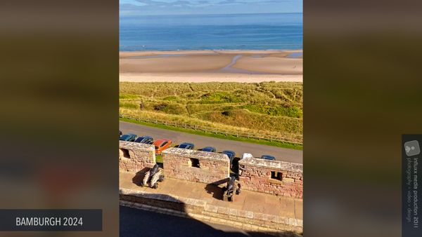 Bamburgh Castle by null
