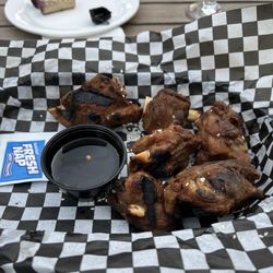 Inner Compass Brewing - Pork Shanks with molasses syrup - excellent!