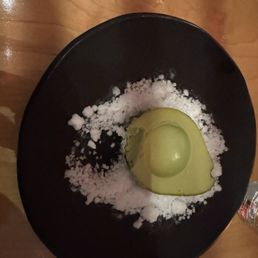 Yummy avocado, coconut desert.