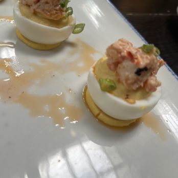 The Perch - Lobster Deviled Eggs - Breweries Near Me - Chicago, Illinois The Perch - Lobster Deviled Eggs - Breweries Near Me - Chicago, Illinois