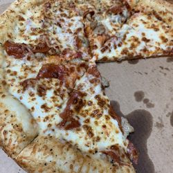 Papa Johns Pizza - Here's the no meat pizza.