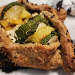 SOFRA Bakery & Cafe - Zucchini feta galette ($6)