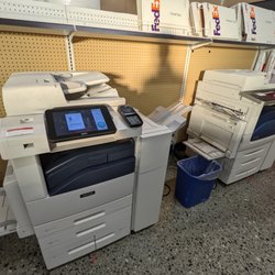 Office Depot - Printer-copiers where you can easily make prints and copies and pay at the machine. No human interaction required.