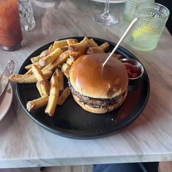 Public House Temecula - Cheeseburger and fries - New American Near Me - Temecula, California