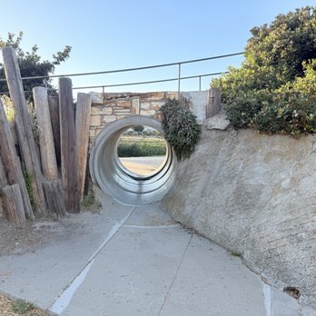 Dennis the Menace Playground - One of two tunnels to climb/walk through - Parks Near Me - Monterey, California