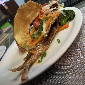 TFK - Trelawny Fusion Kitchen - Whole Snapper Escovitch - Caribbean Near Me - Stockbridge, Georgia