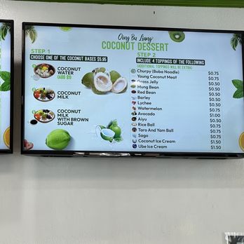 Coconut & Co - Menu - Bubble Tea Near Me - Alhambra, California