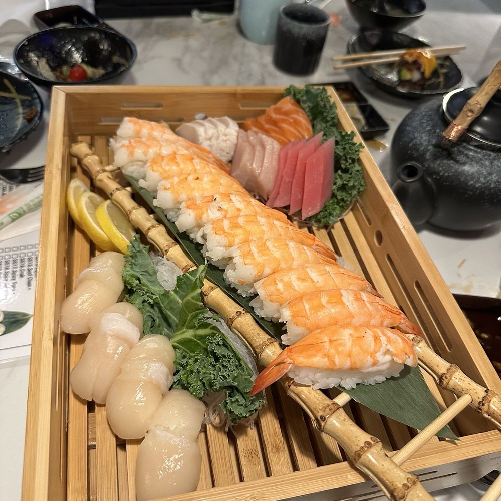 Sushi and sashimi Sushi and sashimi