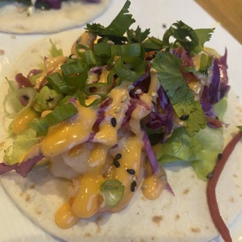 Spice Asian Kitchen - Shrimp Taco is amazing - Asian Fusion Near Me - Fort Mill, South Carolina