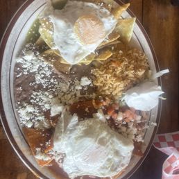Chilaquiles for breakfast! Chilaquiles for breakfast!