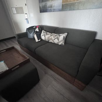 SpringHill Suites Newburgh Evansville - The west Elm couch can be a day bed and has a trundle pull out bed too - Hotels Near Me - Newburgh, Indiana SpringHill Suites Newburgh Evansville - The west Elm couch can be a day bed and has a trundle pull out bed too - Hotels Near Me - Newburgh, Indiana