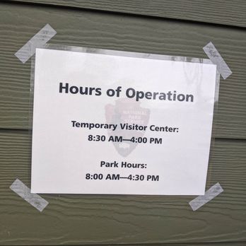 Russell Cave National Monument - The temporary visitor center hours - Parks Near Me - Bridgeport, Alabama