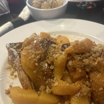 Big John's Eatery - Peach Cobbler French Toast - Breakfast & Brunch Near Me - West Palm Beach, Florida Big John's Eatery - Peach Cobbler French Toast - Breakfast & Brunch Near Me - West Palm Beach, Florida