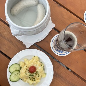 Augustiner Stammhaus - Weisswurst u. Karttoffelsalat - Breweries Near Me - Munich, BY Augustiner Stammhaus - Weisswurst u. Karttoffelsalat - Breweries Near Me - Munich, BY