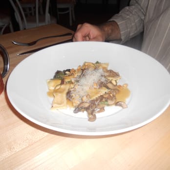Seed Kitchen & Bar - Sweet Potato filled Ravioli with mushrooms - American Near Me - Marietta, Georgia Seed Kitchen & Bar - Sweet Potato filled Ravioli with mushrooms - American Near Me - Marietta, Georgia