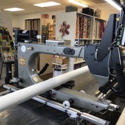 Quiltery - Inside the Quiltery picture of Longarm machine