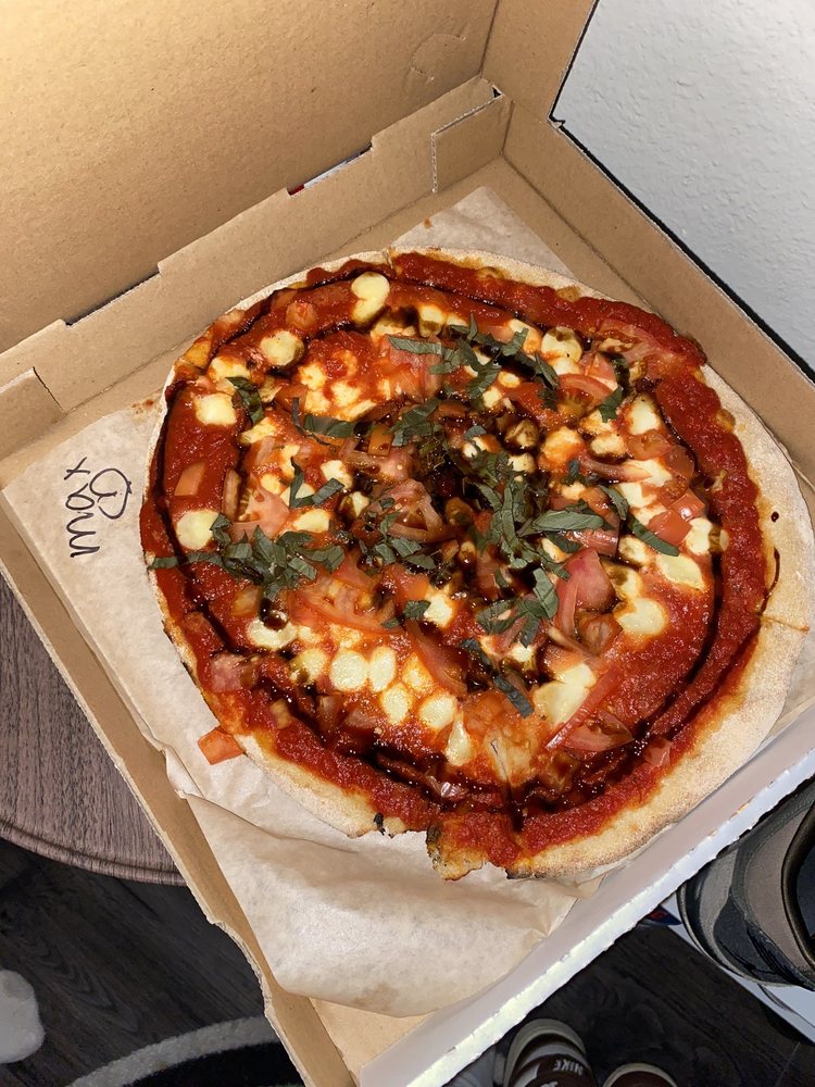 Food from Porch Light Pizza