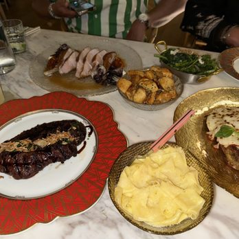 Judy's - Entrees: Steak, chicken parm, pork chops Sides: broccoli rabe, potato's, and  pappardelle pasta - Italian Near Me - Asbury Park, New Jersey