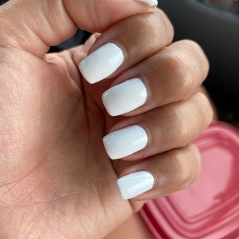 Omni Nails - Unevenly painted with so many bubbles. - Nail Salons Near Me - San Diego, California