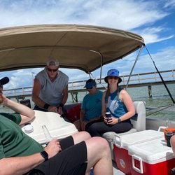 Galveston Island Boat Rentals - Fishing with Captain Shane! He's a fantastic guide, funny and very helpful and made our fishing experience lots of fun!!! Thanks Shane!!!