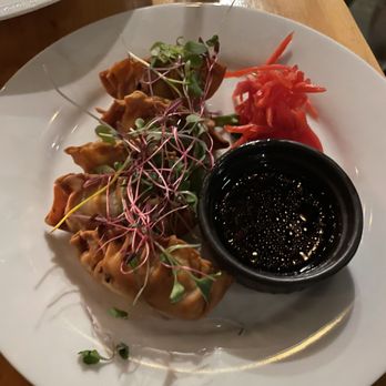 Saku - pork gyoza, really good - Cocktail Bars Near Me - Hoboken, New Jersey