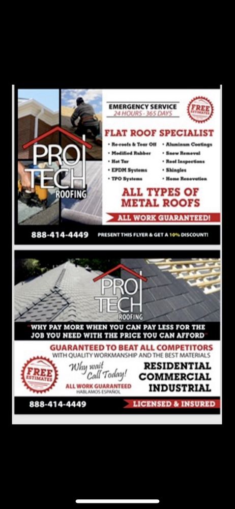 Slide of ProTech Roofing