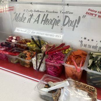 Lee's Hoagie House - A great pickled condiment bar! - Sandwiches Near Me - Pasadena, California