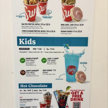 Swig - Menu - Desserts Near Me - Indianapolis, Indiana Swig - Menu - Desserts Near Me - Indianapolis, Indiana