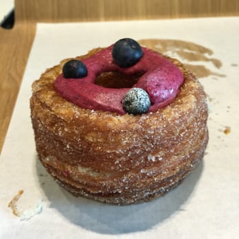 Paris Baguette - Blueberry Yogurt Cream Cronut - Bakeries Near Me - Fullerton, California