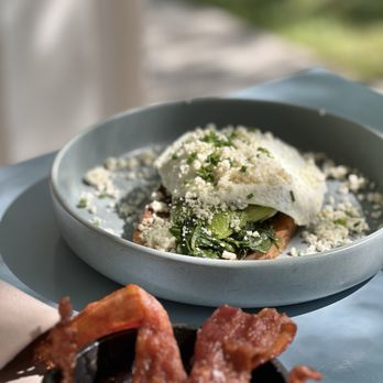 Lost Property - Avocado toast & bacon side - Cocktail Bars Near Me - Palm Springs, California