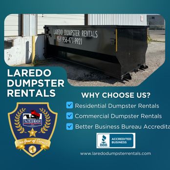 Laredo Dumpster Rentals - Dumpster Rental Near Me Laredo Dumpster Rentals - Dumpster Rental Near Me