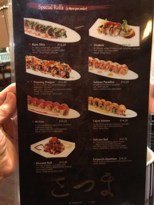 Menu photo 5 Satsuma Sushi Mountain View, CA