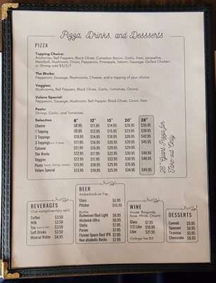 Menu photo 3 Volare San Diego, CA Menu photo 3 Volare San Diego, CA