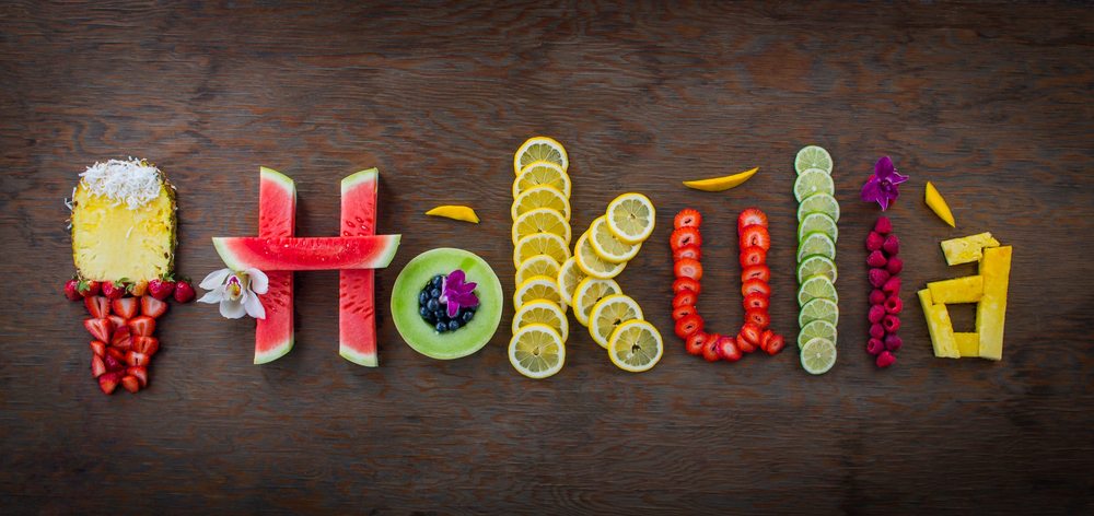 Hokulia Shave Ice Logo