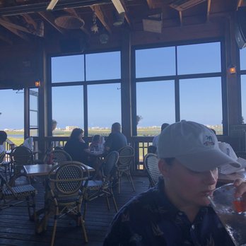 Dead Dog Saloon - Huge ceiling fans - Seafood Near Me - Murrells Inlet, South Carolina