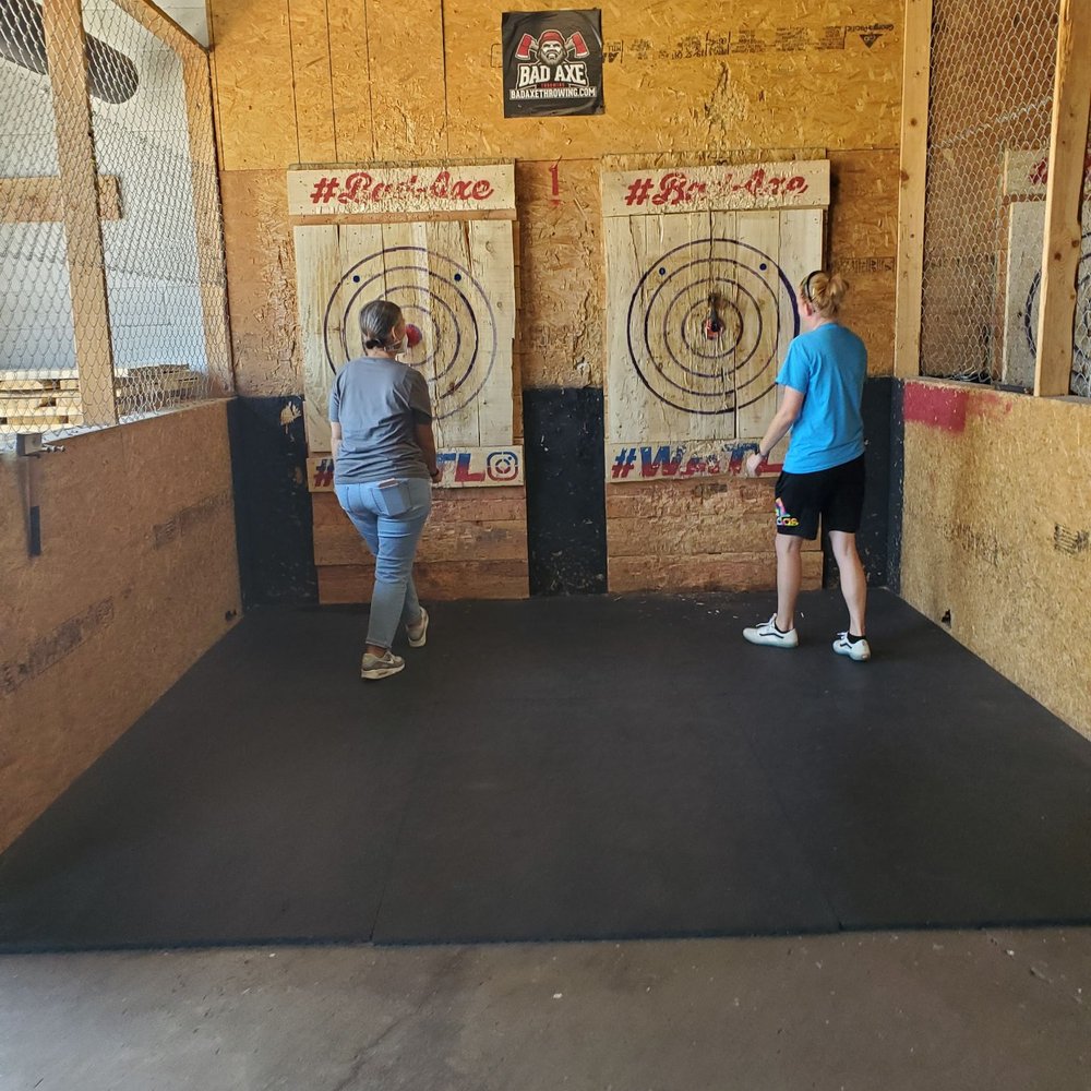 Bad Axe Throwing - Axe Throwing Near Me - Oklahoma City, Oklahoma
