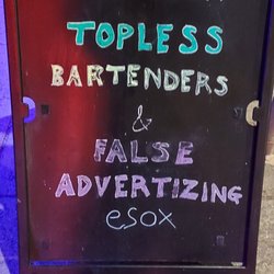 Esox - The sign speaks for itself.