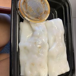 Plain Rice Noodle Rolls Plain Rice Noodle Rolls