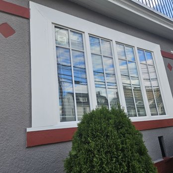 NNJ Handyman Group - Front exterior custom window after NNJ Handyman Group replaced framing - Handyman Near Me