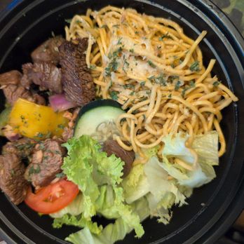 District 5 - Garlic noodles with Filet minion. - Noodles Near Me - Lake Forest, California District 5 - Garlic noodles with Filet minion. - Noodles Near Me - Lake Forest, California