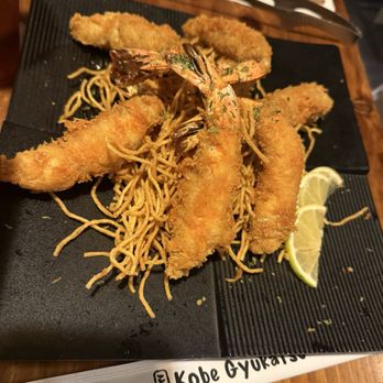 Kobe Gyukatsu - Shrimp Tempura - Japanese Near Me - Buena Park, California