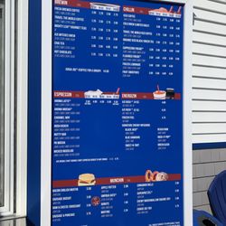 Aroma Joe's - Menu
