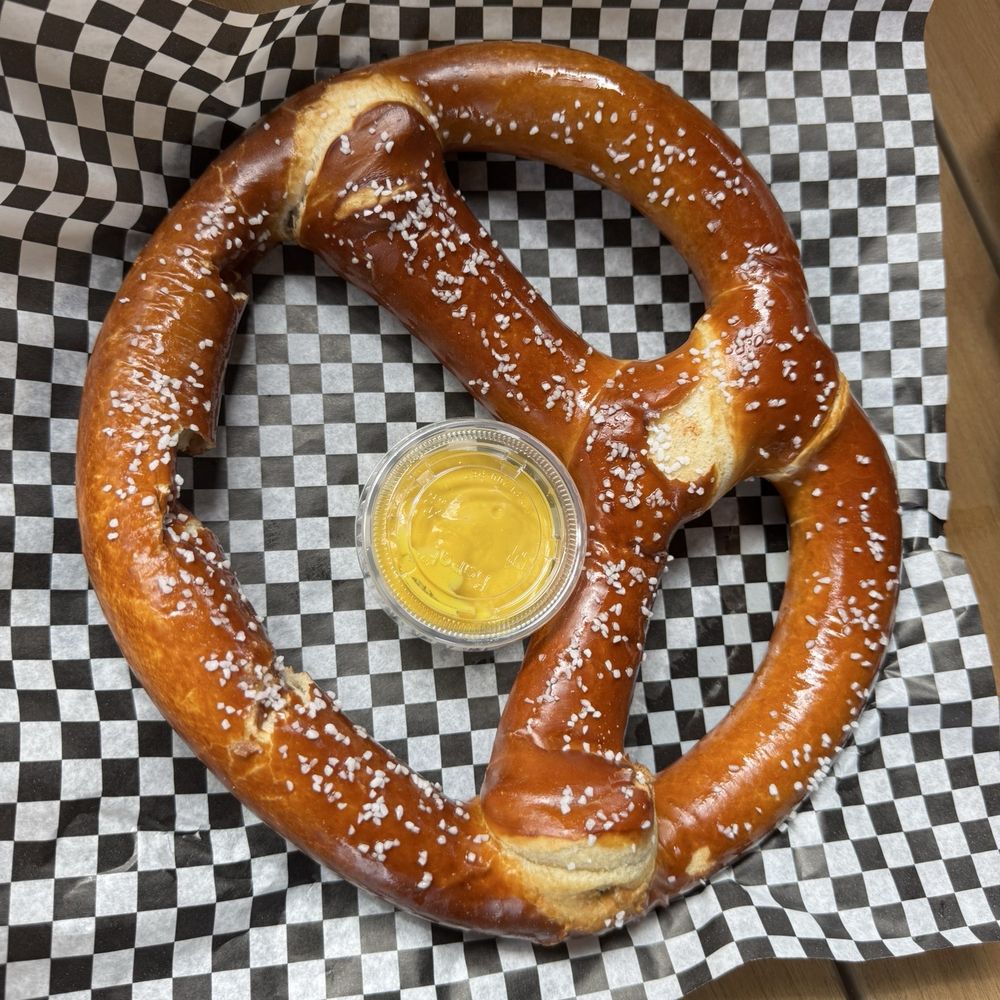 Phenomenal soft pretzel. Legit want to go back and get one right now! Phenomenal soft pretzel. Legit want to go back and get one right now!