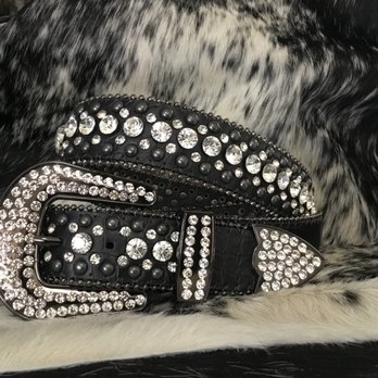 Chic Boutique and Spa - Black Bling Western Belt - Skin Care Near Me - Tucson, Arizona