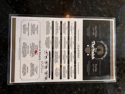 Menu photo 2 Down The Hatch New Orleans, LA Menu photo 2 Down The Hatch New Orleans, LA